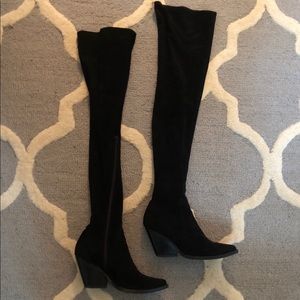 Jeffery Campbell thigh high boots